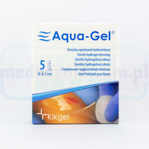 Medicazione idrogel Aqua-Gel Ø 6,5 cm 1 pz.